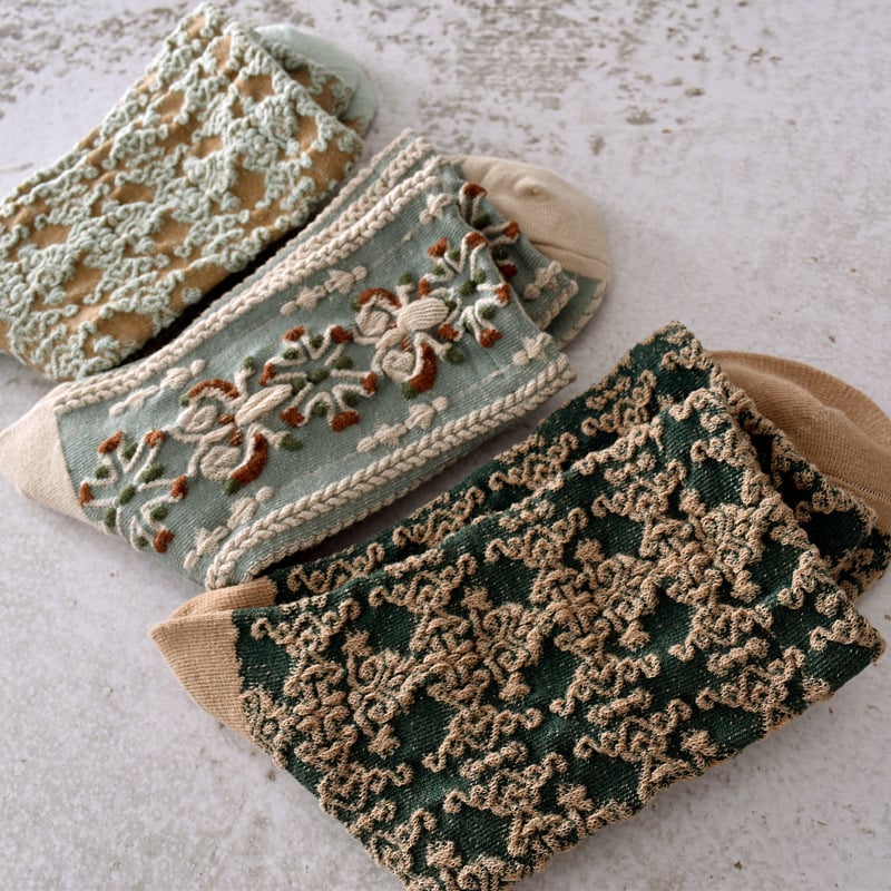 Black Friday Sale 47%OFF-5 Pairs Womens Floral Cotton Socks